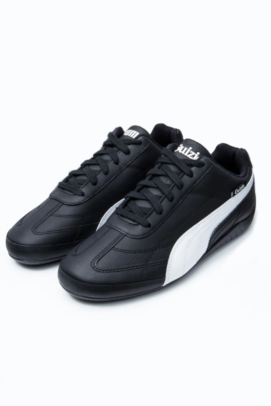 PUMA Black & White Low-Top Sneakers