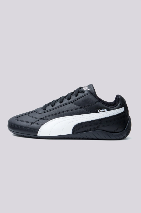 PUMA Black & White Low-Top Sneakers