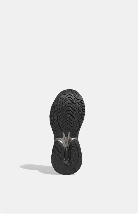 adidas Black & Silver Chunky Retro Sneakers