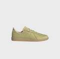 adidas Pale Olive Low-Top Sneakers with Zigzag Stitch Detail