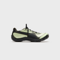PUMA Pale Green & Black Mesh Sneakers with Wraparound Sole