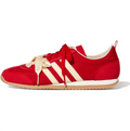 adidas Red & Cream Ribbon Bow Low-Top Sneakers