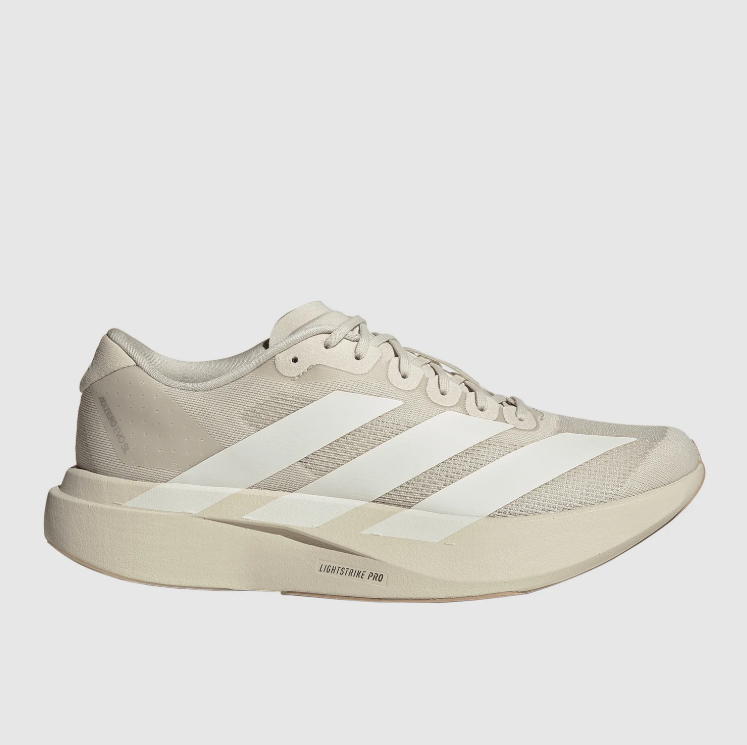 adidas Cream & Beige Mesh Low-Top Athletic Sneakers