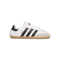 adidas Samba White & Black Low-Top Sneakers with Braided-Look Sole Trim