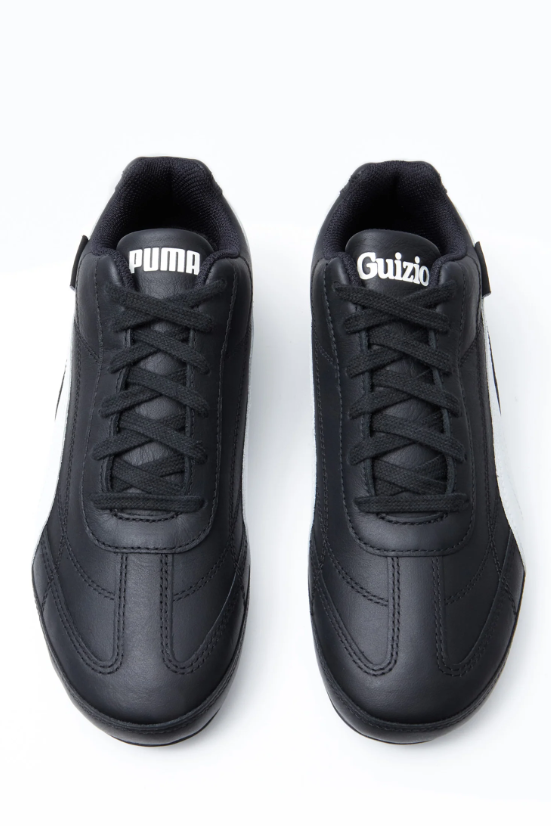 PUMA Black & White Low-Top Sneakers