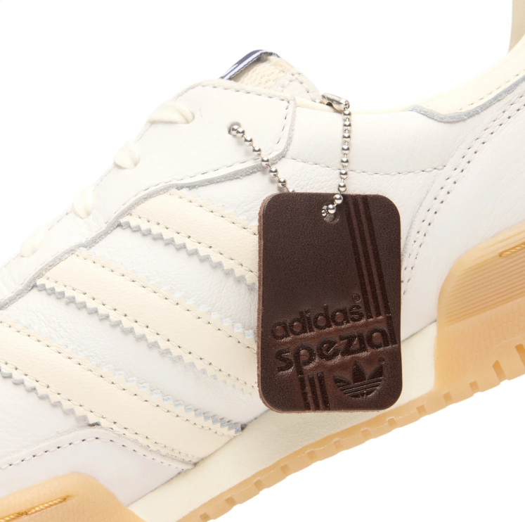 adidas Burnden Cream Low-Top Sneakers with Gum-Colored Sole
