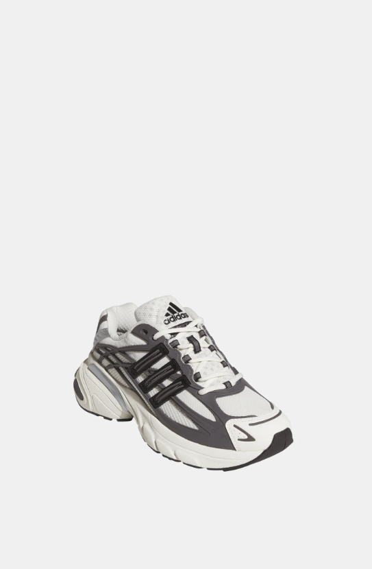 adidas White & Grey Chunky Retro Sneakers