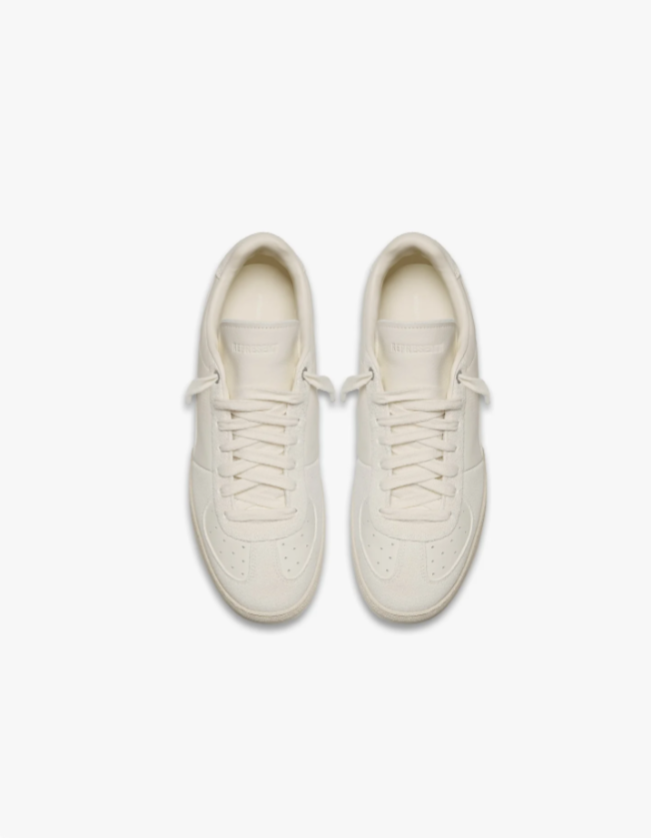 PUMA Off-White Low-Top Sneakers with Tonal Sole