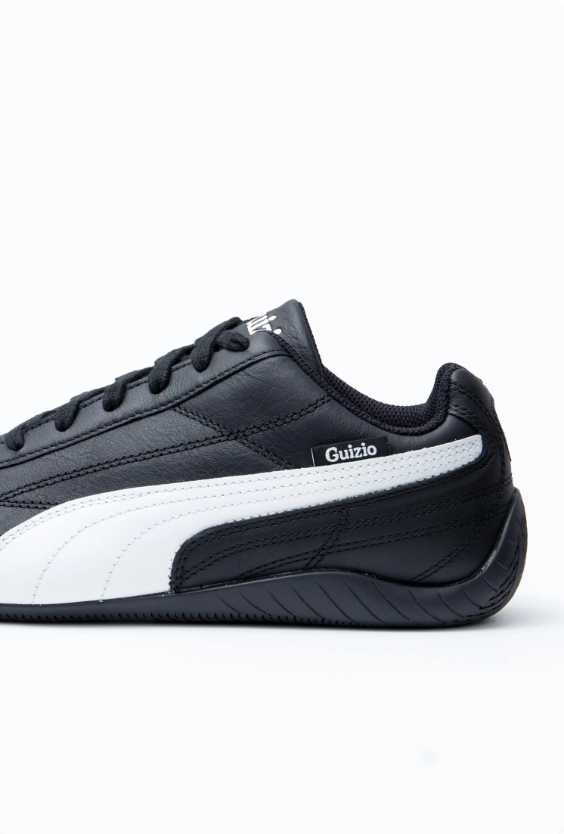 PUMA Black & White Low-Top Sneakers