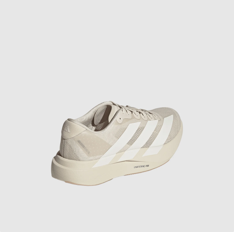 adidas Cream & Beige Mesh Low-Top Athletic Sneakers