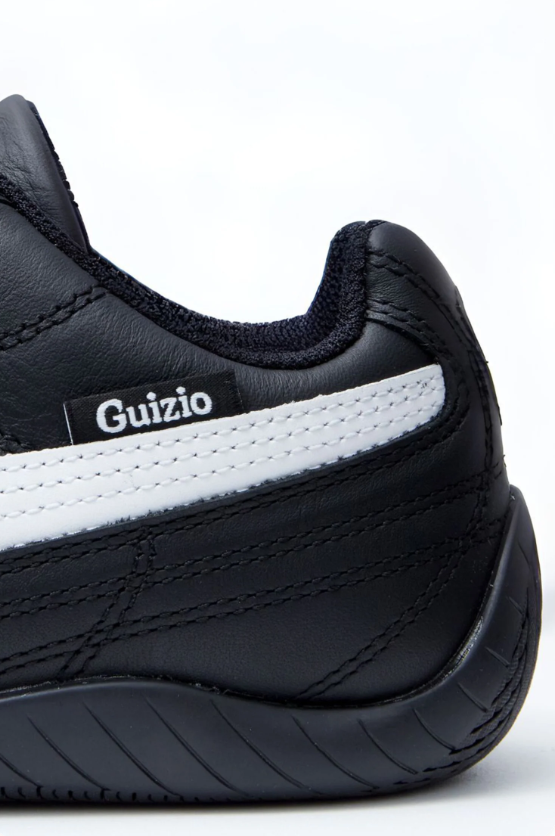 PUMA Black & White Low-Top Sneakers