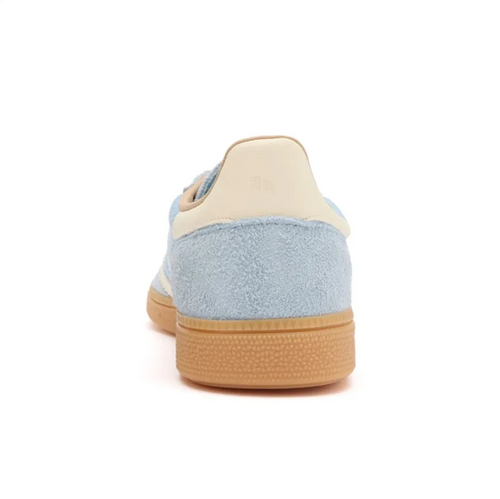 adidas Light Blue & Cream Low-Top Sneakers with Gum-Colored Sole