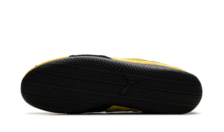PUMA Yellow & Black Low-Top Sneakers