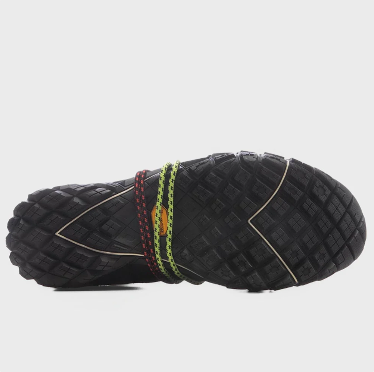 PUMA Black & Red Sneakers with Silver Formstrip and Wraparound Laces