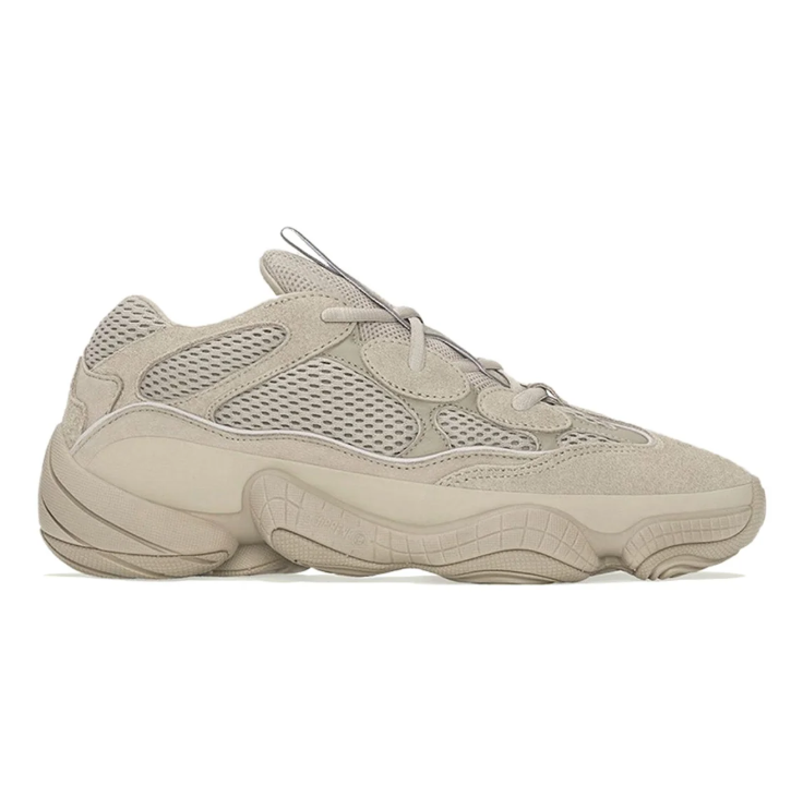 adidas Yeezy Beige Chunky Mesh-Panel Sneakers