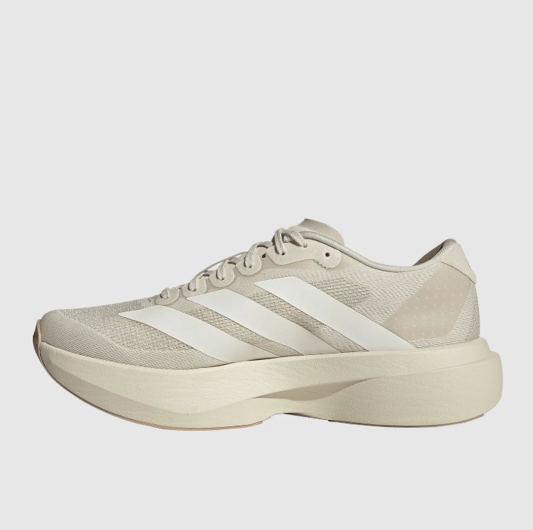 adidas Cream & Beige Mesh Low-Top Athletic Sneakers