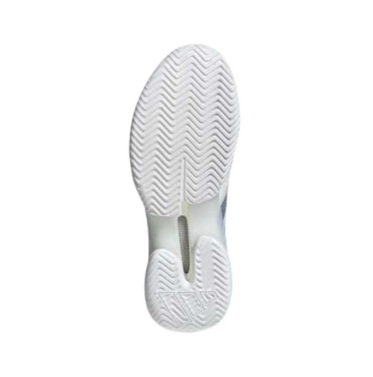 adidas White & Silver Low-Top Athletic Sneakers