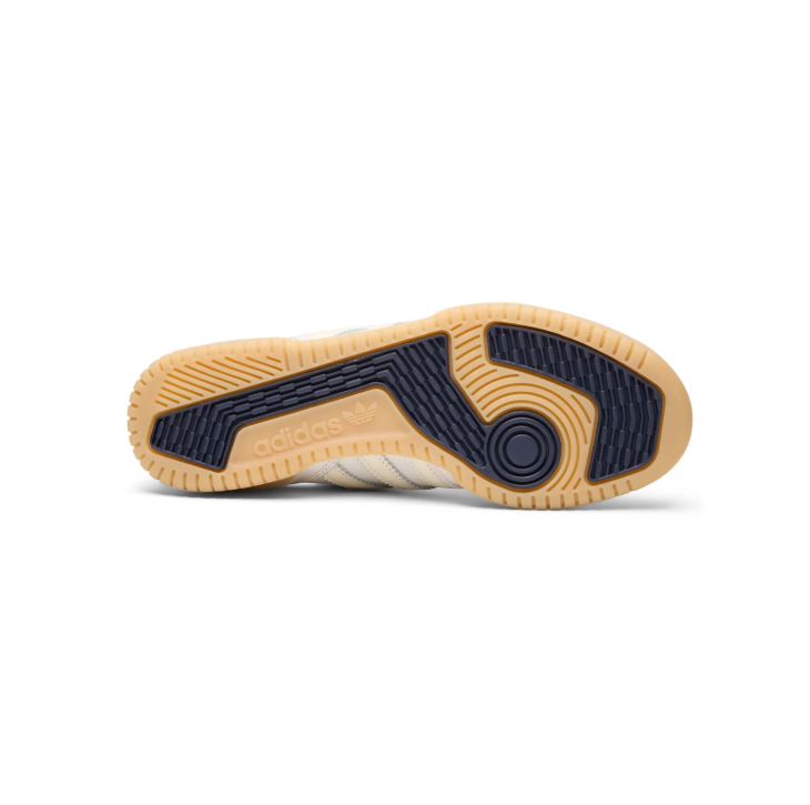 adidas Burnden Cream Low-Top Sneakers with Gum-Colored Sole