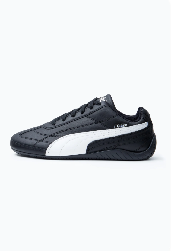 PUMA Black & White Low-Top Sneakers