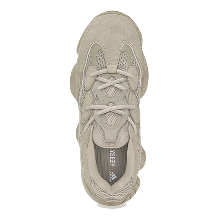 adidas Yeezy Beige Chunky Mesh-Panel Sneakers
